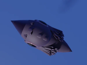 Stylized Raven 3D Model