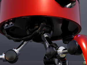 Stylized Mini Robot 3D Модель