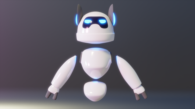modèle 3D de Robot Ninja Personnage Low-Poly - TurboSquid 1758275