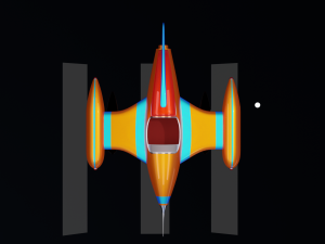 Stylized Retro style Jet Modelo 3D