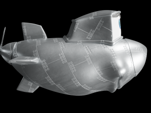 Cartoon Stylized Submarine Modelo 3D