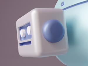Stylized Hunchback Robot 3D Модель