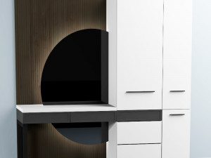 Table cabinet Modelo 3D