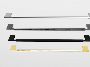 Set handle kitchen 3D Модель