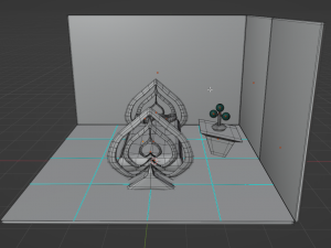 Bedroom of spades 3Dモデル