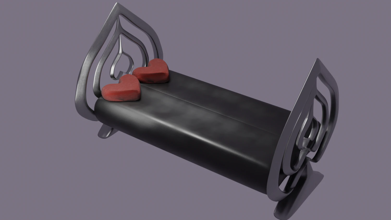 Bed of Spades 3D Model .c4d .max .obj .3ds .fbx .stl .blend