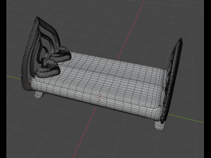 Bed of Spades 3D Модель