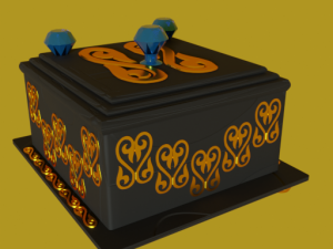 Jewerly box 3D Print Model