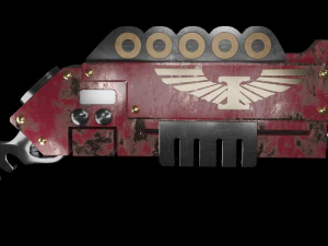 Deathwatch Shotgun 3D Print Model