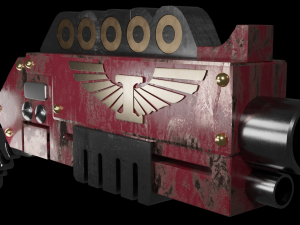 Deathwatch Shotgun 3D-Druckmodell