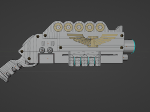 Deathwatch Shotgun 3D-Druckmodell