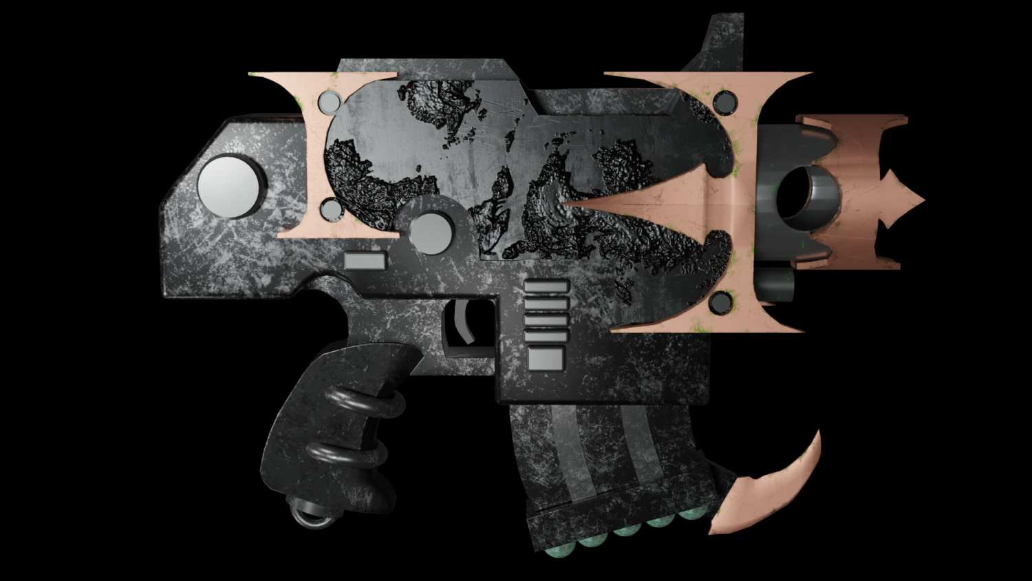Bolter from Eternal Crusade 3D Print Model .c4d .max .obj .3ds .fbx .stl .blend 