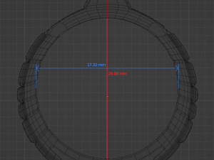 Surgical steel ring 3D 프린트 모델