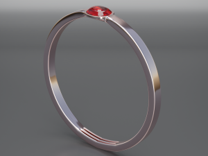 Male ring Modelo de impresión 3D