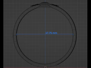 Male ring 3D Print Model