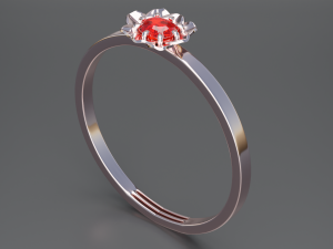 Male ring 3D-Druckmodell