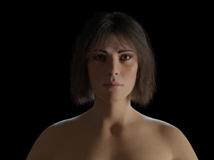 Maggie - Frullatore umano 3D realistico Modello 3D