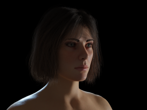 Maggie - Realistic 3d Human Blender Modèle 3D