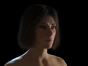 Maggie - Realistic 3d Human Blender 3D Model