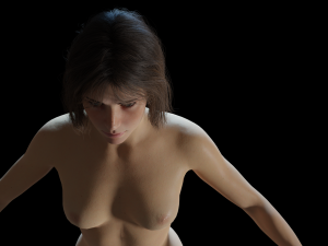 Maggie - Realistic 3d Human Blender Modèle 3D