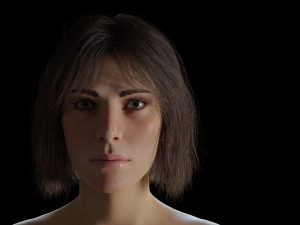 Maggie - Realistic 3d Human Blender Modèle 3D