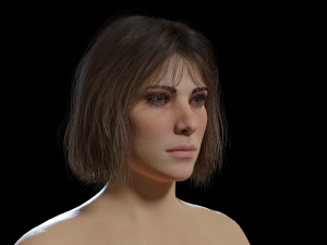 Maggie - Realistic 3d Human Blender Modèle 3D