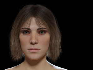 Maggie - Realistic 3d Human Blender Modèle 3D