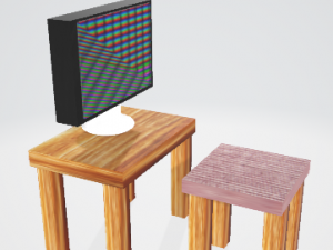 RABOCII STOL 3D Модель