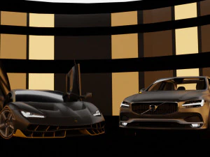 Volvo s90 Top Series Todos los formatos aceptables Modelo 3D