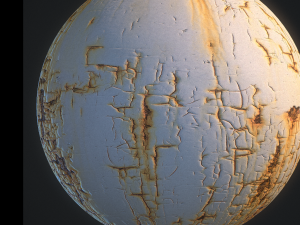 5 pbr tileable rust metal texture 3D Model