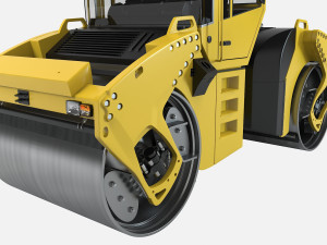 Bomag Roller Modelo 3D