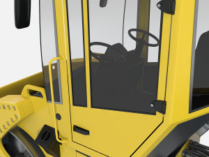 Bomag Roller Modelo 3D