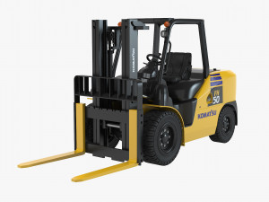Komatsu FH50 Loader 3D 모델