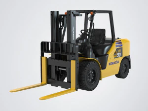 Komatsu FH50 Loader 3D Model