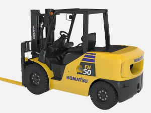 Komatsu FH50 Loader 3D Model