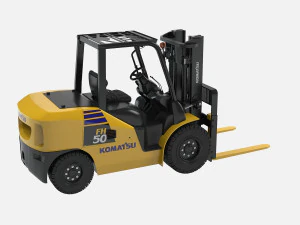 Komatsu FH50 Loader 3D Model