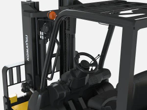 Komatsu FH50 Loader 3D Model