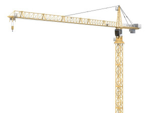 Liebherr Tower Crane Modelo 3D
