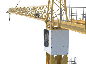 Liebherr Tower Crane Modelo 3D