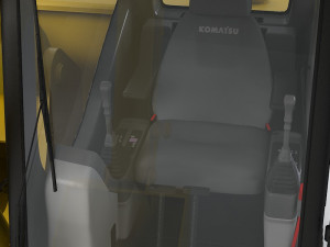 Komatsu Pc300 Hydraulic Excavator Modelo 3D