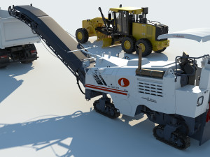 Road Construction Equipment Modelo 3D