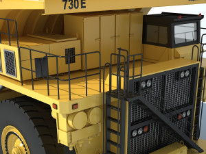 Komatsu Mining Truck Modelo 3D