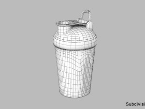 Shaker sport Bottle 3D Model