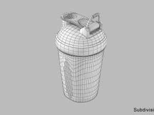 Shaker sport Bottle 3D Model
