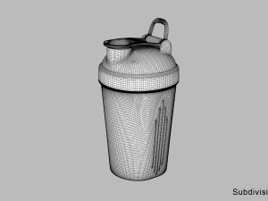Shaker sport Bottle 3D Model