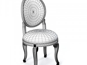 Century Furniture St James Side Chair Modelo 3D