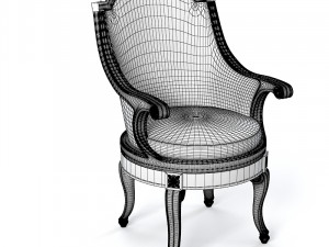 Century Furniture Savoy Swivel arm chair Modelo 3D