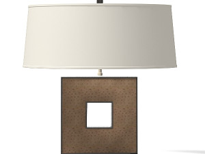 Baker boxer bsa107 bill sofield table lamp Modelo 3D