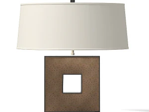 L&aacute;mpara de mesa panadero boxer bsa107 bill sofield Modelo 3D