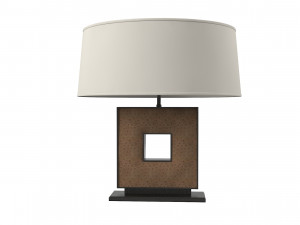 Baker boxer bsa107 bill sofield table lamp Modelo 3D